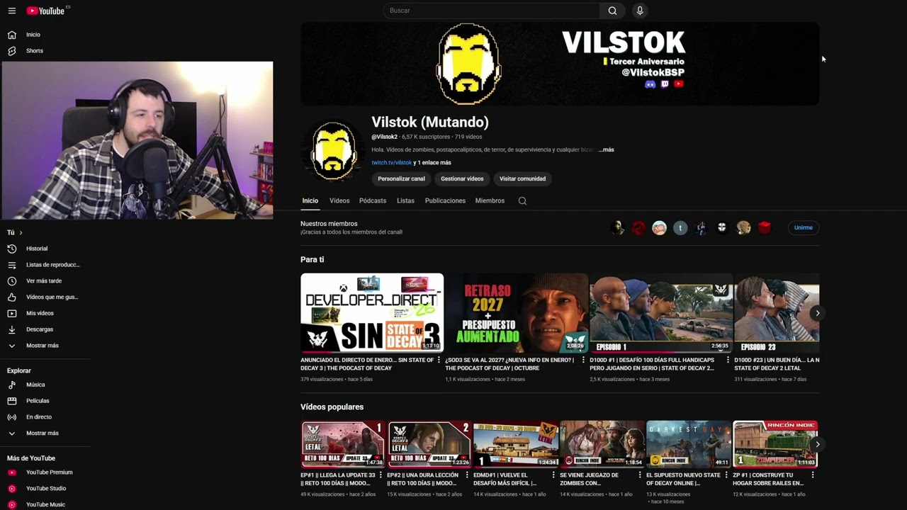 dejo canal, abro canal, sin dramas, sin miniatura