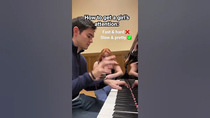 How to get a girl’s attention on the piano - DayDayNews