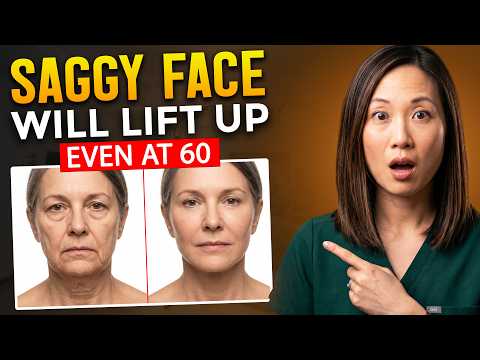 YOUR FACE IS SAGGING BECAUSE OF YOUR SPINE! THIS 1-MINUTE NECK EXERCISE LIFTS IT WITHOUT SURGERY