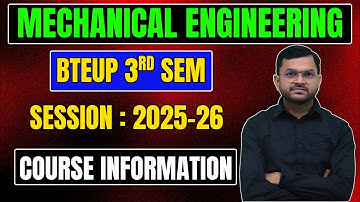 Mechanical Engg. 3rd Sem. II Course Launching @PolytechnicPathshala