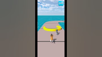 Cat fun race 3D All level (Android ios) #shorts #youtube #gameplaywalkthrough #gameplay #game3d