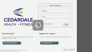 Cedardale - How to Access Online Member Portal