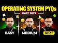 Only for GATE Toppers 🔥 OS PYQs from Easy to Hard | GATE CSE Previous Year Questions