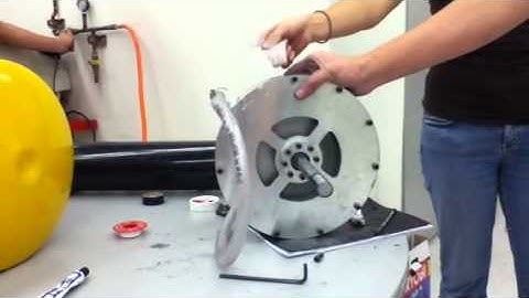 Compressed Air Engine Running