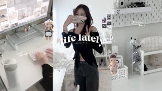 weekend vlog 🖇️ | shopping, boba, studying, sonny angel x new jeans event, hanging w/ friends, etc