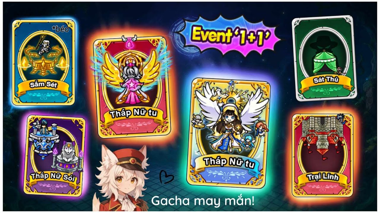 Dùng 10.000 Ruby để Gacha Tháp trong Event siêu Hot!  | Gold Tower Defence | Snow