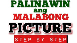 paano palinawin ang malabong picture 2024 Gamit ang cellphone how to restore old photo how to unblur