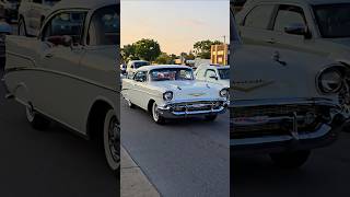 1957 Chevrolet Bel Air Clic Car Drive By Engine Sound Woodward 2025
