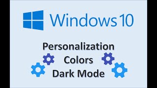 Windows 10 - Personalization - Colors screenshot 5