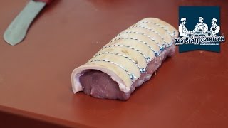 How to butcher Roast Loin Medallions using Specially Selected Pork