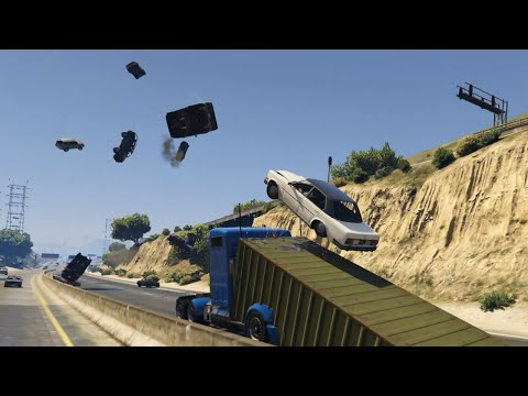 GTA 5 - INSANE RAMP TRUCK MOD !!!