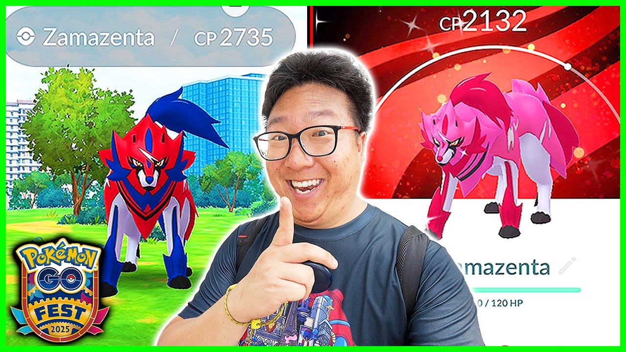 50 Crowned Zamazenta Raids for Global Pokemon GO Fest 2025