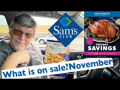 What you should BUY on sale at SAM'S CLUB for NOVEMBER 2021 MONTHLY INSTANT SAVINGS COUPON BOOK.