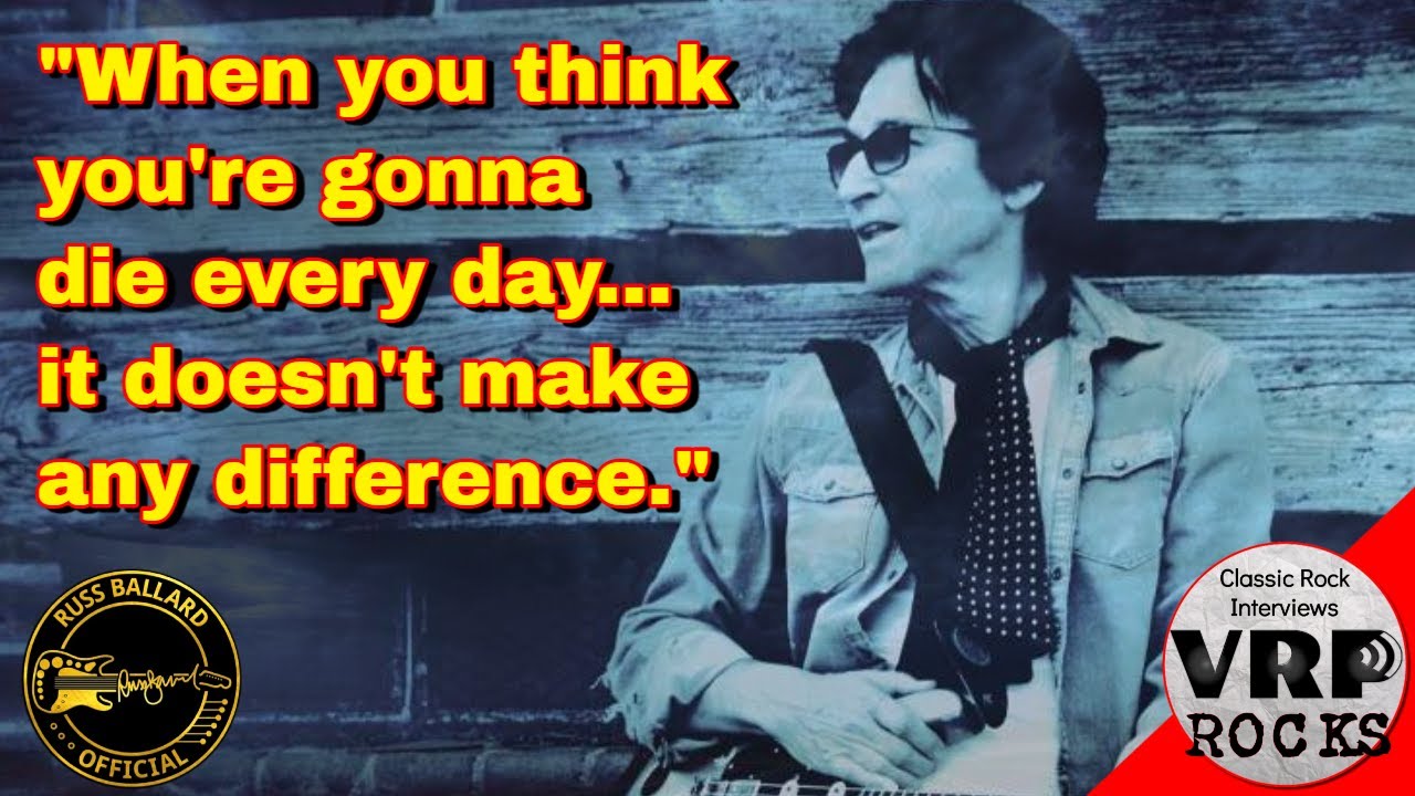 Battling Depression when Famous! Russ Ballard's Inspiring Journey