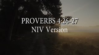 Spiritual Food TV | Proverbs 4:26-27 in 1 Minute Bible Verse | Most Viewed on YouTube