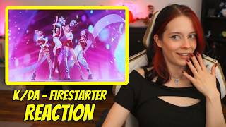 INSANES COMEBACK - K/DA – FIRESTARTER | reaction deutsch