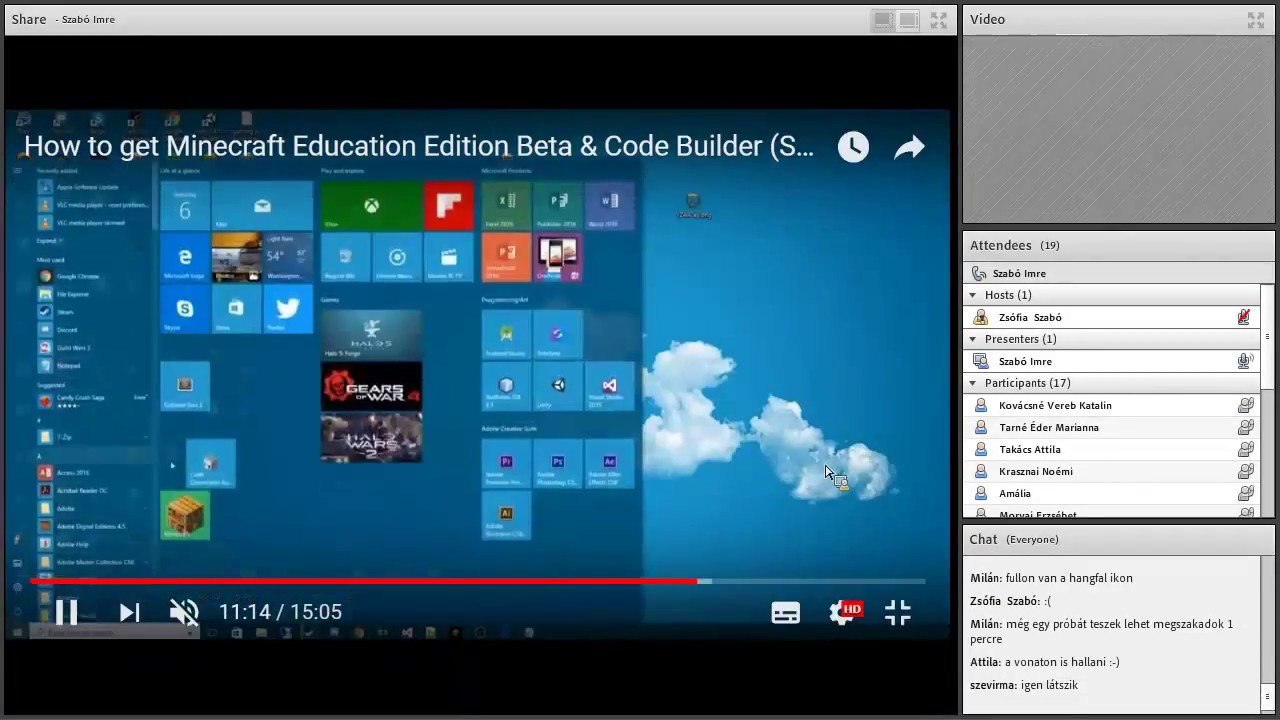 Code Week webinárium: Építkezzünk hatékonyabban - YouTube