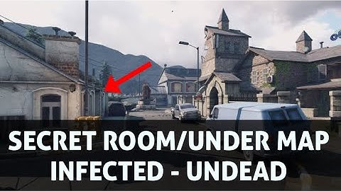 NEW* INFECTED SECRET ROOM & UNDER THE MAP STANDOFF (ATTACK OF THE UNDEAD)