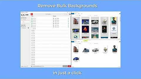 Bulk Photo Background Remover For Windows / Mac / Linux
