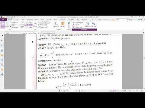 solution of Laplaces