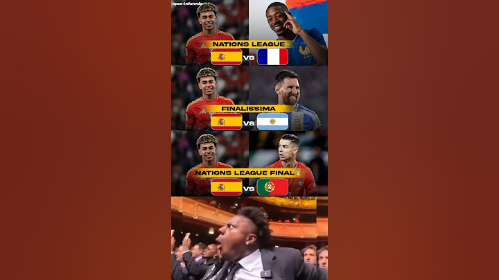 Spain beat France tonight, Lamine Yamal could face both GOATs  Messi and Cr7 in two different final,