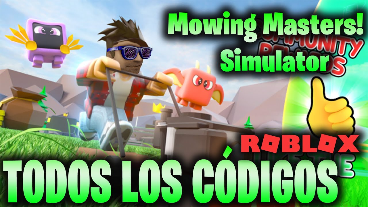 Todos Los C digos De MOWING MASTERS SIMULATOR Activos Y Actualizados De ROBLOX NEW CODES 