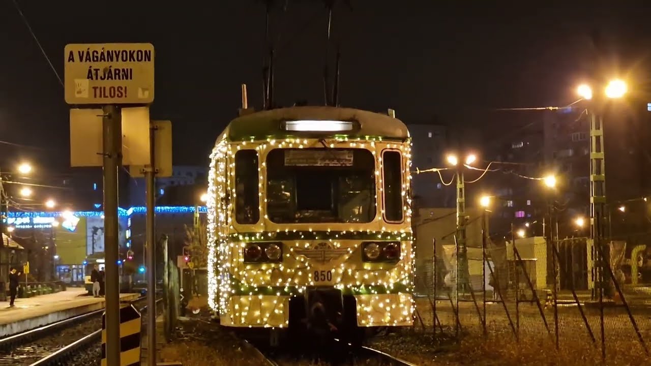 MÁV-HÉV H7-es vonal: 849-625-850 (2025.12.21)