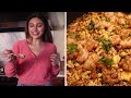 BEST KETO SHRIMP FRIED RICE I Super Fluffy Low Carb Fried Rice! Easy and Simple Meal or Side Dish