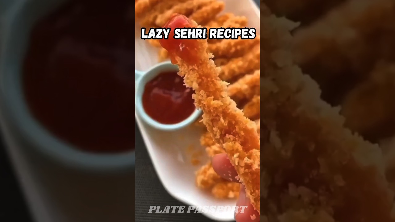 Lazy Sahur Recipes🤤😋 