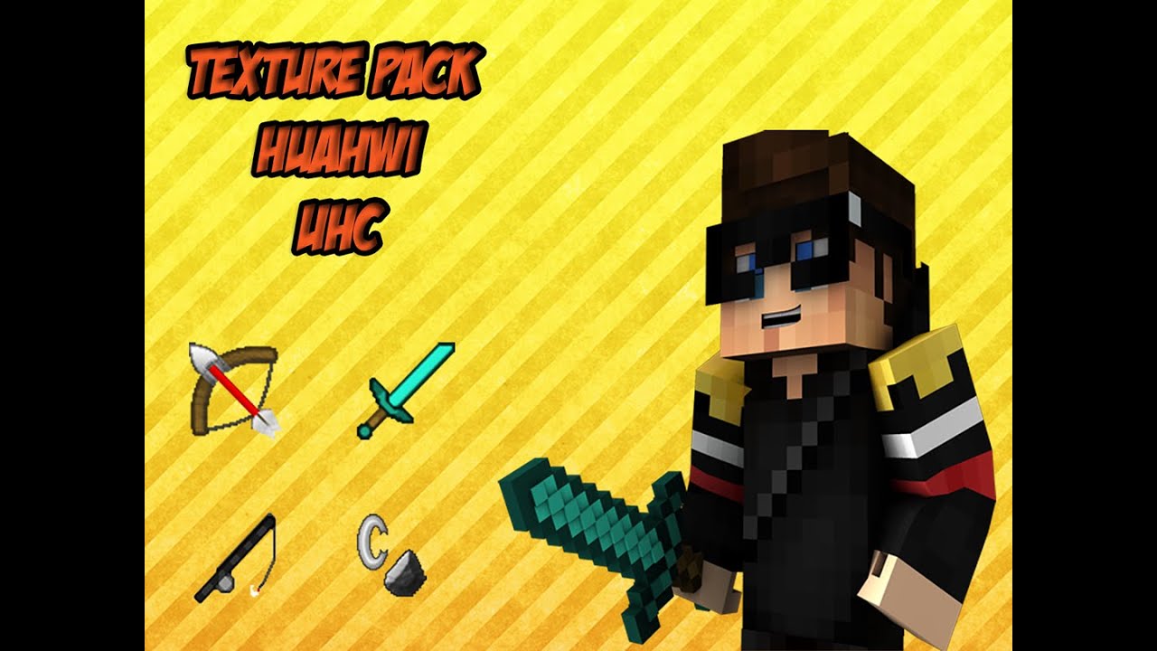 Huahwi UHC Texture Pack 1.7-1.8 (More FPS, good for PVP from i.yt...