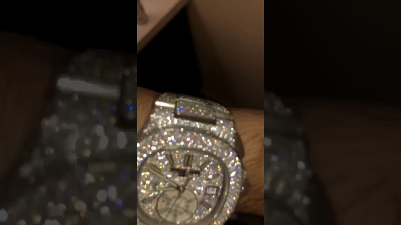 Lil Pump Patek Philippe Diamond
