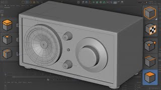 Beginner 3D Modeling #1 | Radio | Basic Subdivision Surface Modeling Tutorial