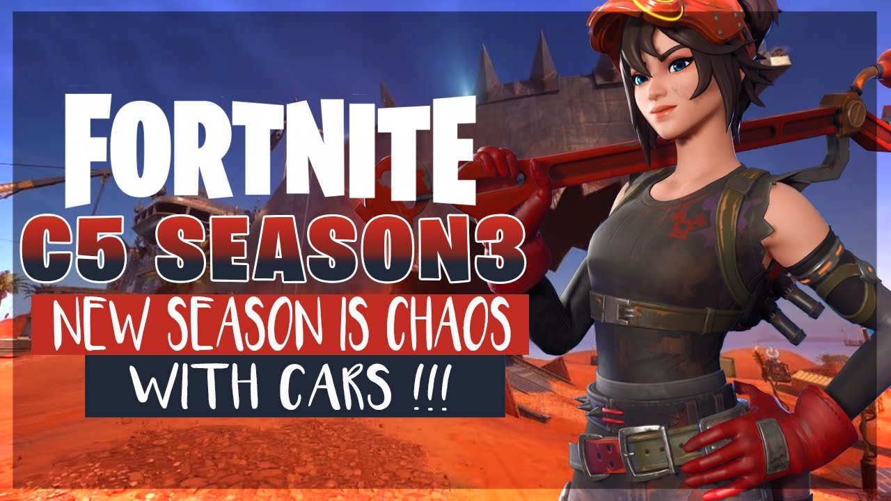 FORTNITE - NEW SEASON IS CHAOS WITH CARS - CHAPTER 5 SEASON 3 ! - YouTube