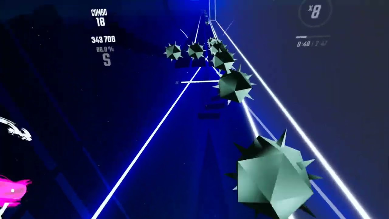 My Attempt At Black Apple On Beat Saber 