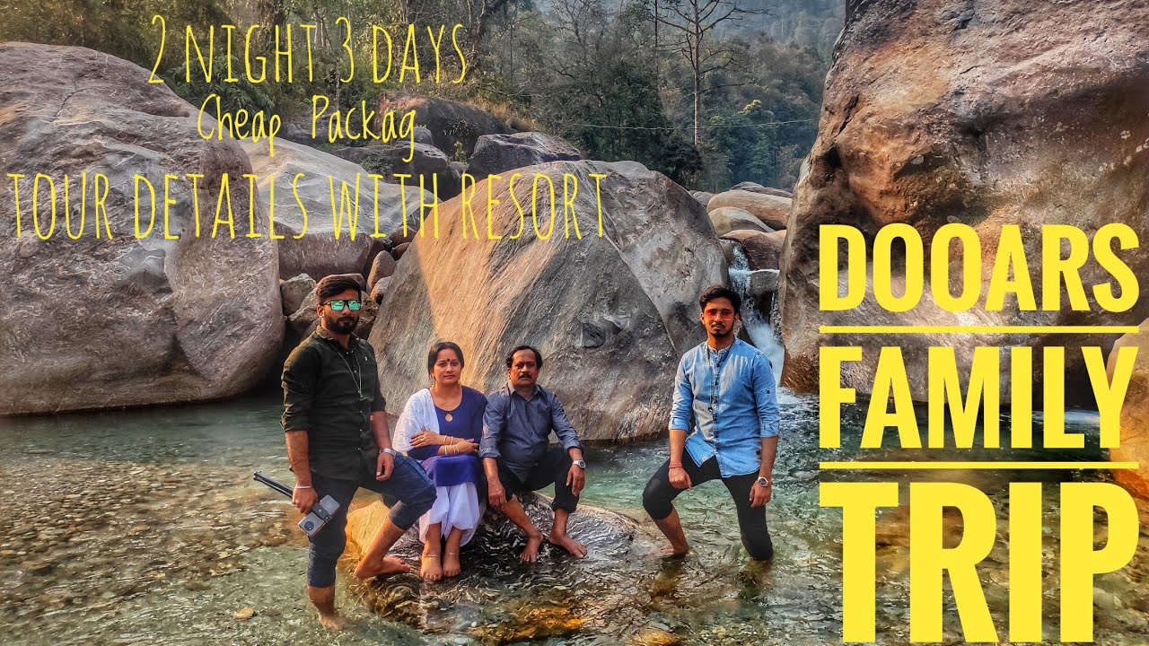 Dooars Family Trip || Day 1 Rocky Island || Hanging Bridge || Samsing View Point