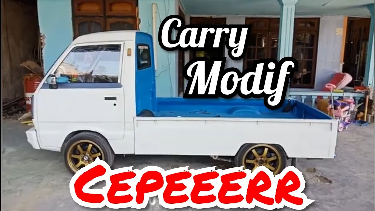 Suzuki Carry Modifikasi Pick Up Bagong Youtube