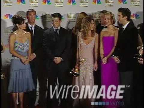 Cast Of Friends 2002 Emmy Awards Press Room