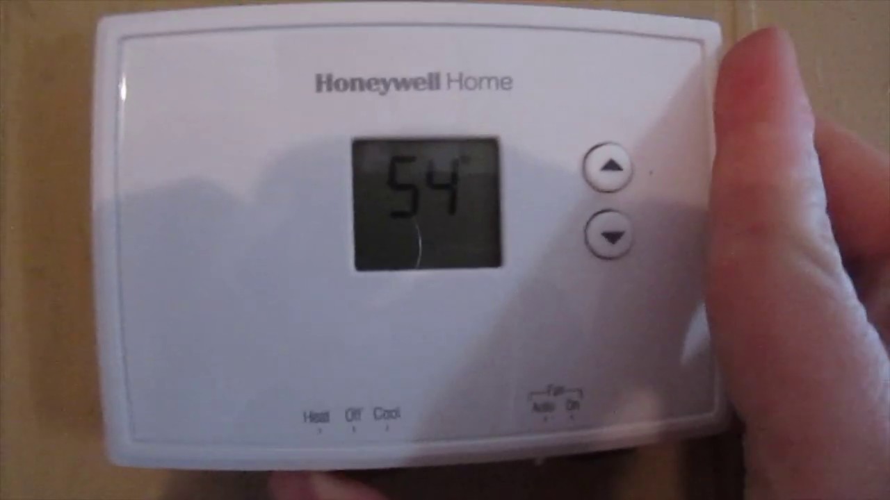 Honeywell Home RTH111B 24-Volt Electronic Non-Programmable Thermostat in  the Non-Programmable Thermostats department at