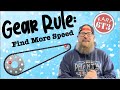 Gear rules find more speed