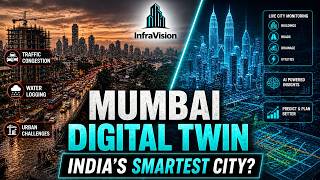 Mumbai is building something futuristic a full DIGITAL TWIN of the city 🤯
