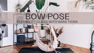 Flexibility Class | Bow Pose with Sara Ticha | Livestream Class Recording screenshot 2