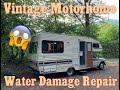 Vintage Motorhome Renovation Part 2 -  Water Damage Repair - 1990 Toyota Odyssey