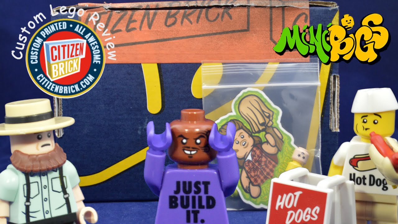 Late July Custom Lego Haul and Review (Citizen Brick and Minibigs)