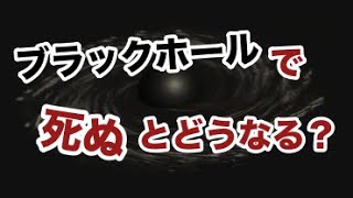 【物理エンジン】ブラックホールに突っ込むと, どう死ぬのか？