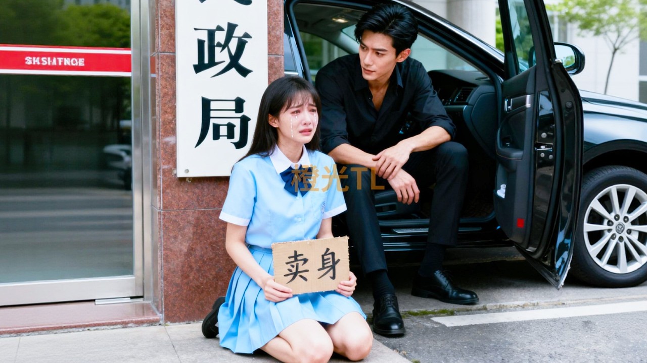 大四少女走投無路在民政局門口賣身，總裁路過一眼淪陷她那梨花帶雨模樣，閃婚回家成為她一生的救贖！#短劇 #甜寵 #瑪麗蘇 #總裁灰姑娘