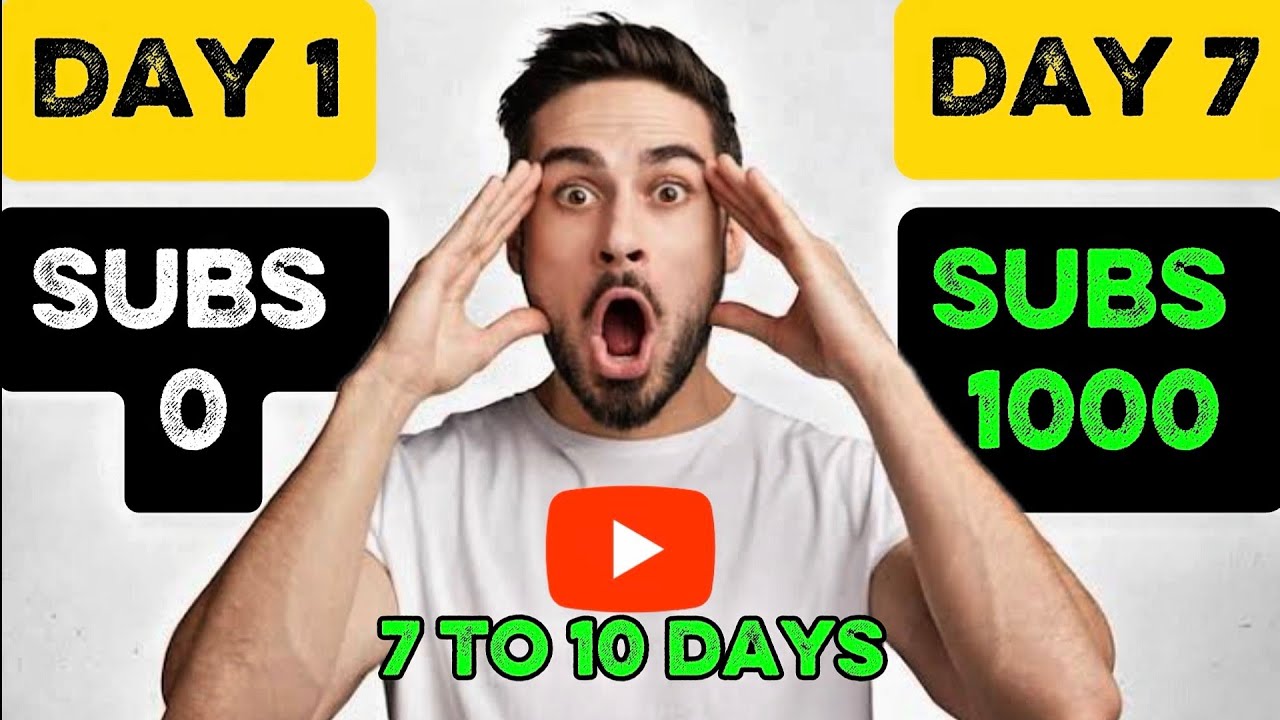 How To Get 1000 Subscribers In 7 Days | Koi Nahi Bataega | Secret Trick | Subscriber kese Hasil kare