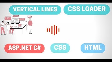 Pure CSS Loading Style || Veritical Line Loading Animation Using Html,css in Asp.Net || #css #html