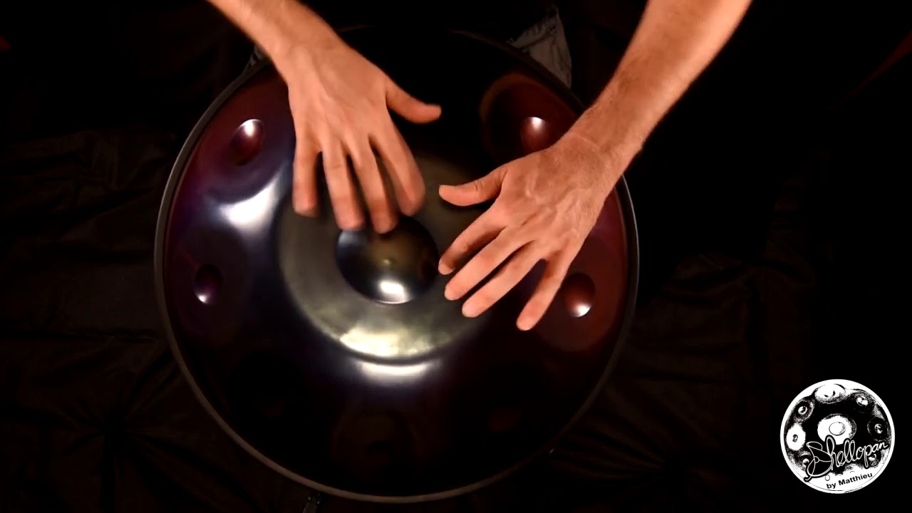 Handpan - A/E minor hexatonic "DeepCeltic" - Shellopan by Matthieu
