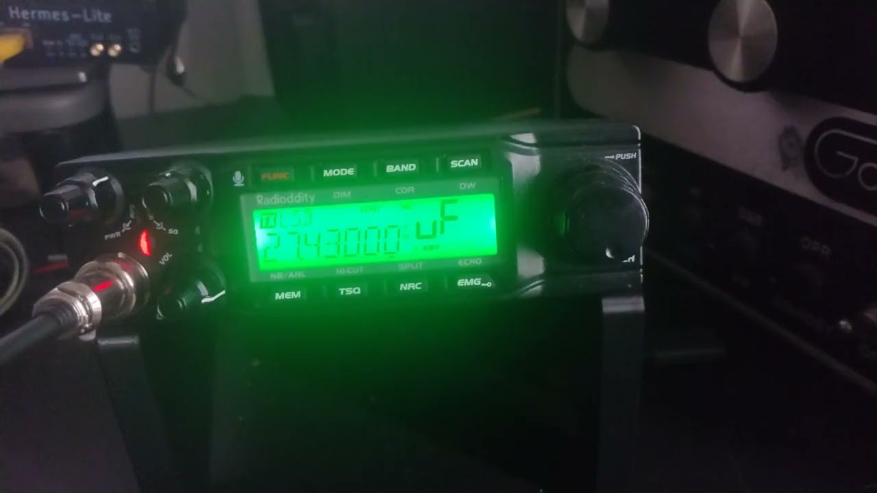 Radioddity QT80 on the air! Whiskey Jack check in, 3308, 2029, good afternoon!