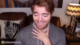 Shane Dawson snorting while laughing for 1 minute
